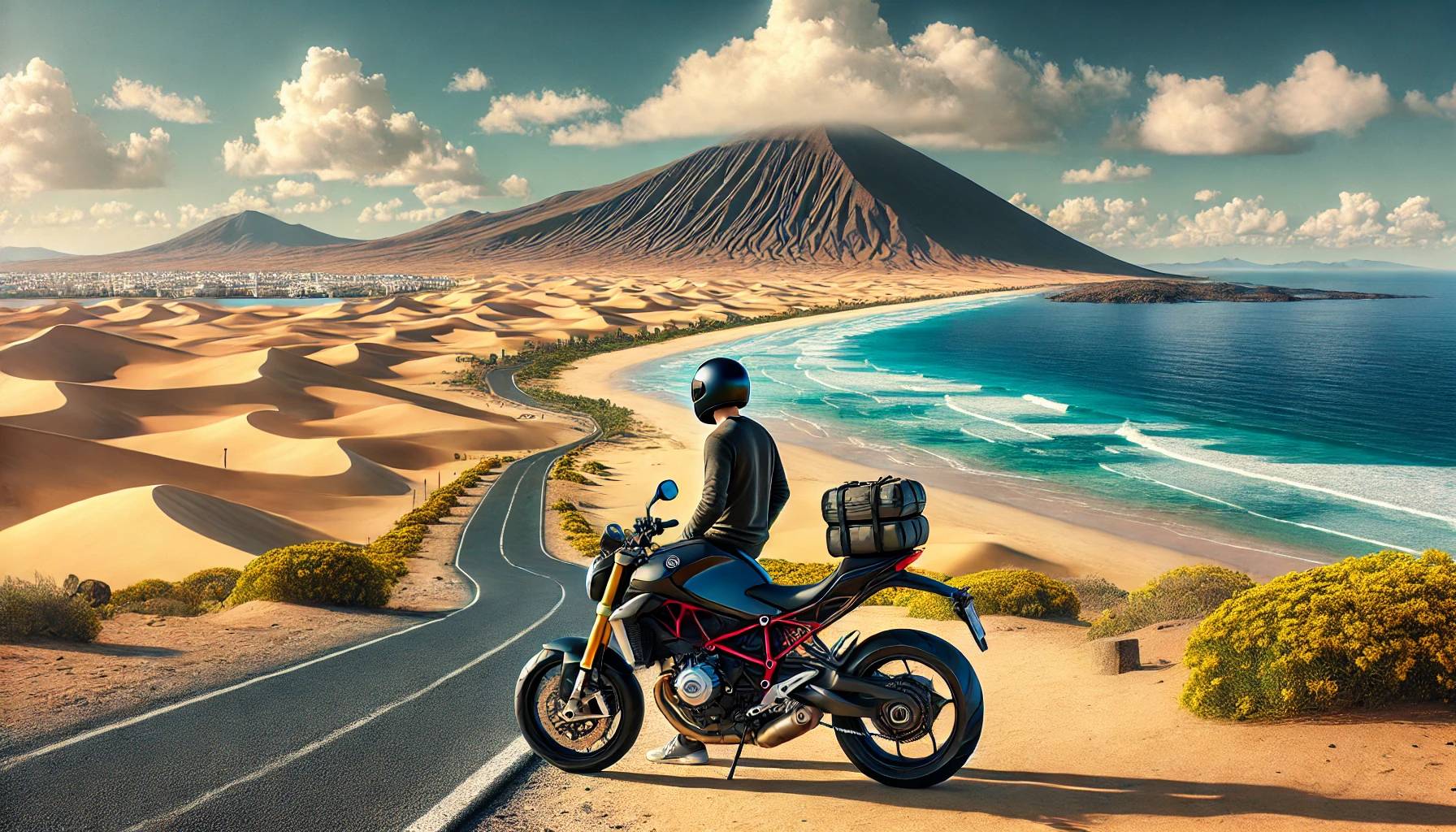 Exploring Fuerteventura on Two Wheels: A New Year Adventure